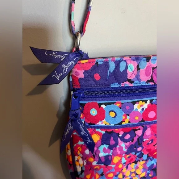 Vera Bradley Colorful Floral Crossbody Bag - Picture 4 of 12